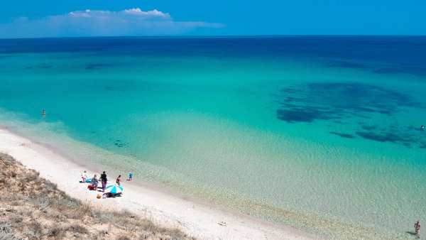 Тарханкут Оленевка пляж