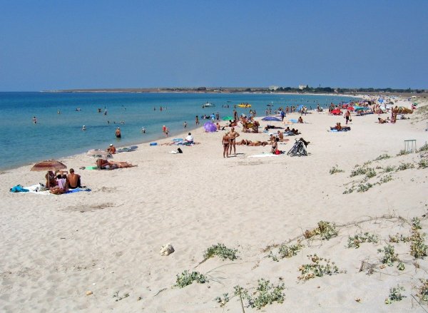 Оленевка Крым пляж