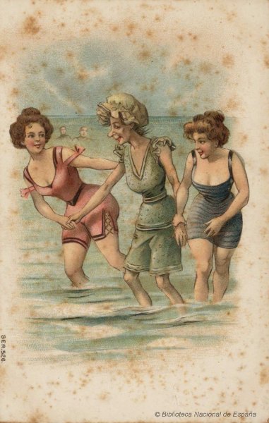 Винтаж пляж открытки