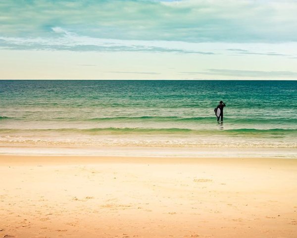 Пляж ретро Минимализм