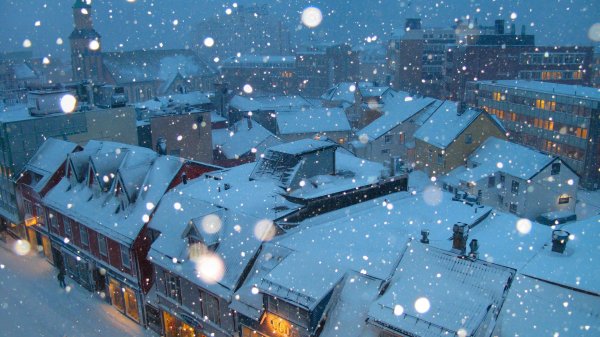 Зима в городе