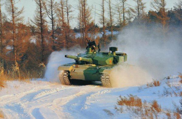 Танкисты зимой