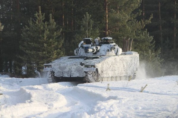 Маскировка танка т -80 зимой