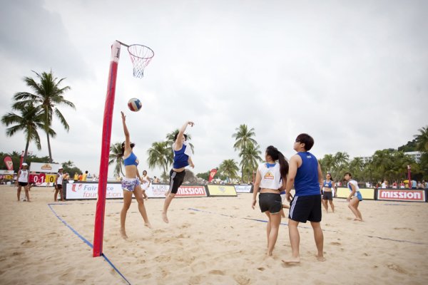 Пляжный баскетбол