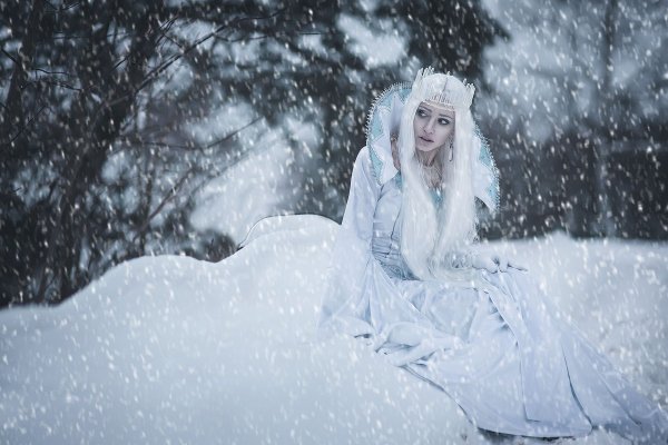 Косплей образ зимы