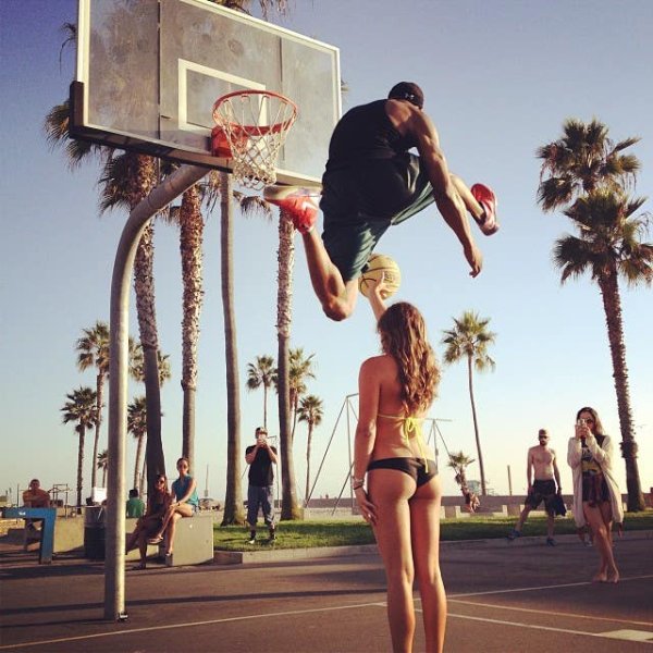 Санта Моника Лос Анджелес баскетбол