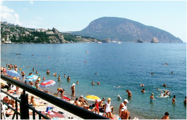 Гурзуф Крым пляжи