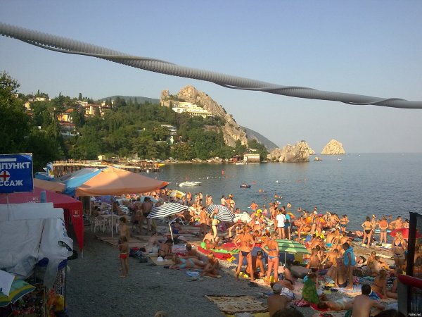 Пляж Шарм Гурзуф