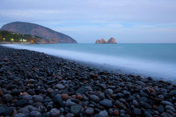 Гурзуф Крым пляжи