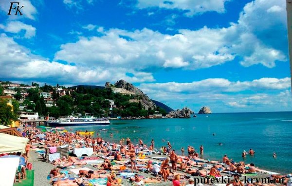 Крымский берег Гурзуф