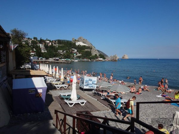 Набережная Гурзуфа 2022 Крым