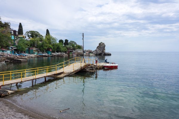 Гурзуф набережная Чеховка