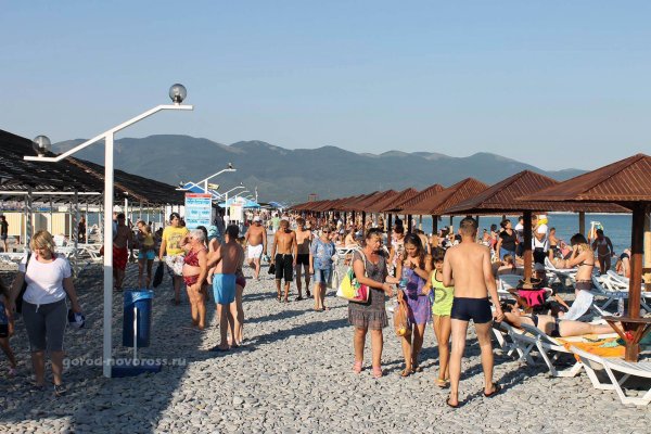 Новороссийский пляж Алексино