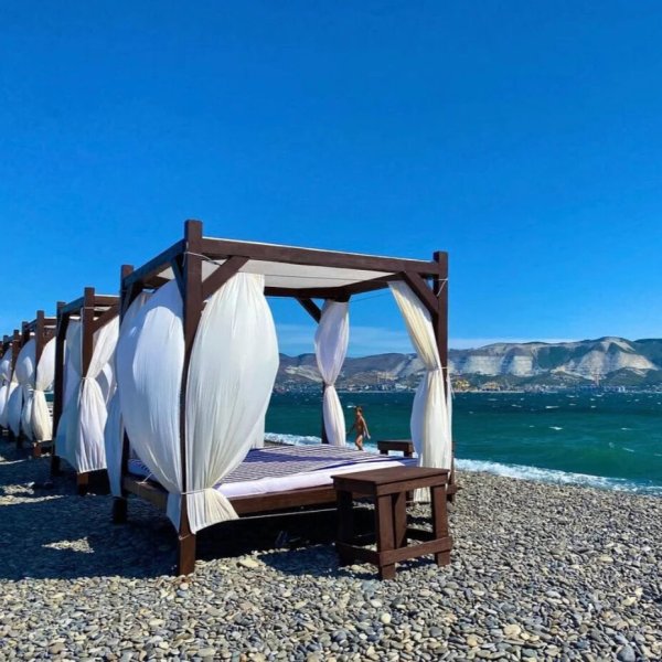 Пляж Суджукская коса Новороссийск