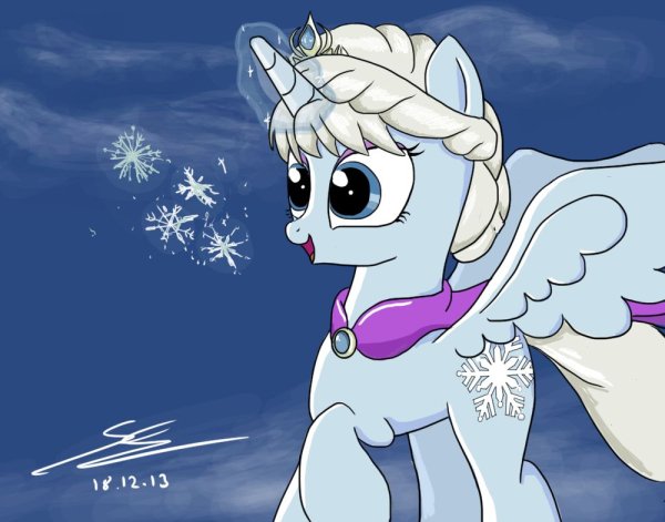 Единорог Анна и Эльза