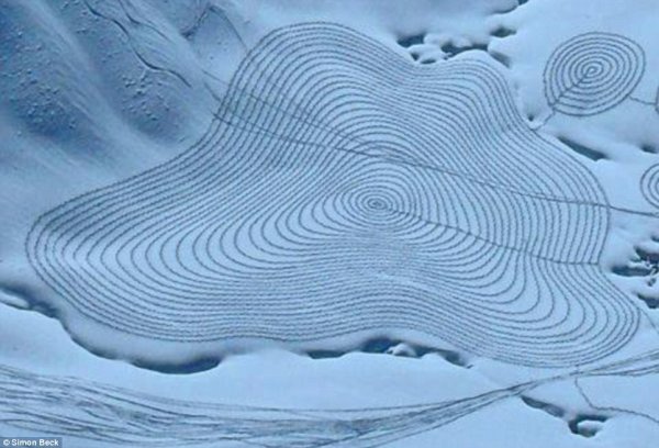 Снежное искусство Саймона Бека