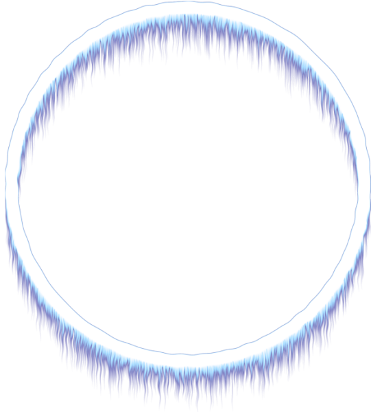 Овальная рамка Снежная