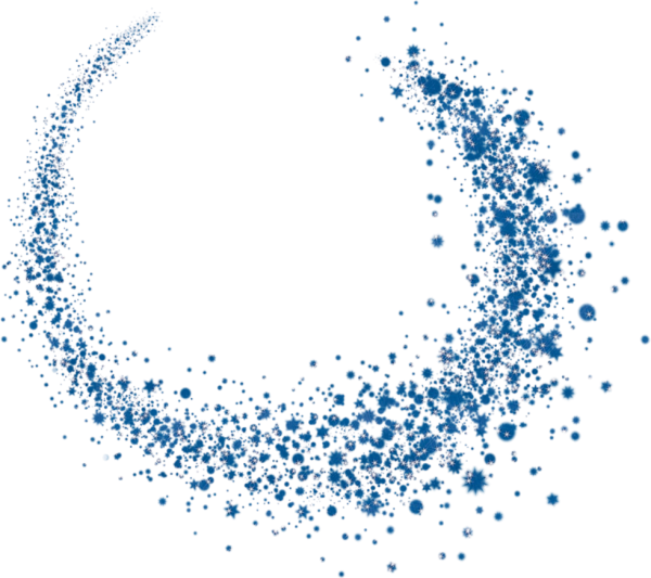 Голубые блестки на белом фоне