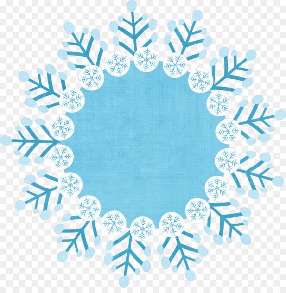 Снежинка для надписи