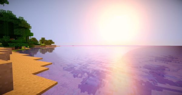 Красивый пляж в МАЙНКРАФТЕ