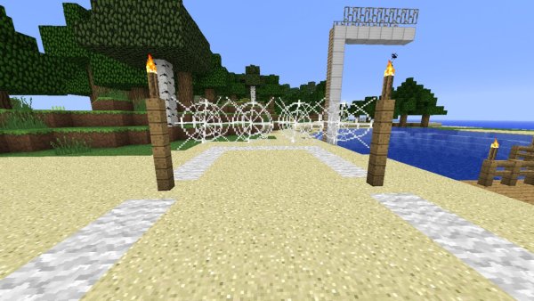 Украшения для пляжа в МАЙНКРАФТЕ
