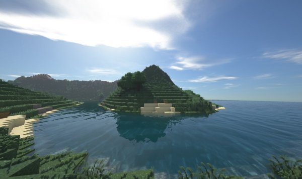 Красивые острова в МАЙНКРАФТЕ