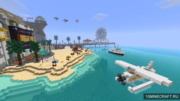 Курорт в МАЙНКРАФТЕ