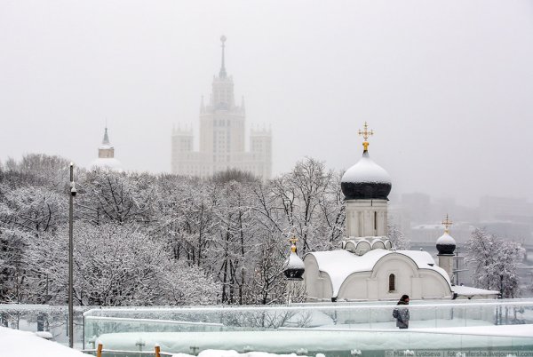 Снежная Москва