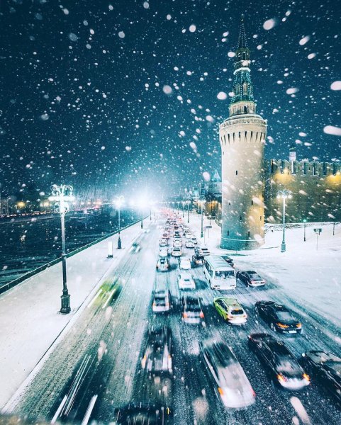 Зимняя Москва