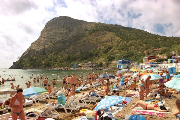 Коктебель нудийский пляж