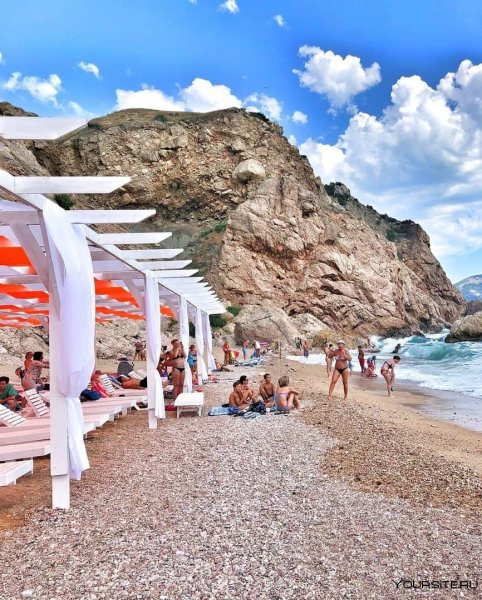 Пляж Лазурный Севастополь