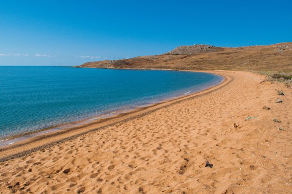 Мыс Опук пляж