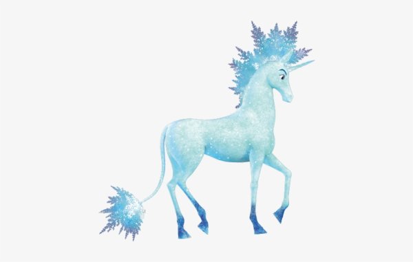 Мия и я ледяной Единорог