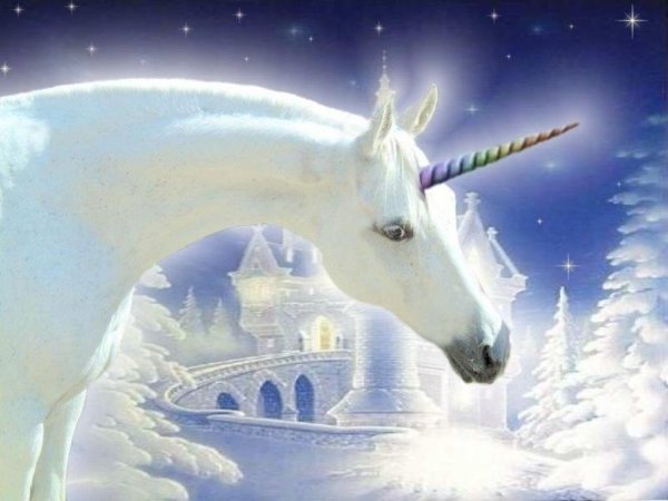 Новогодний Единорог