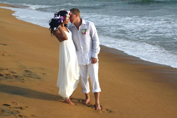 Пляжная Свадебная фотосессия