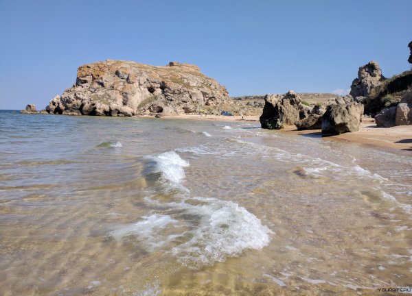 Крым Азовское море Генеральские пляжи