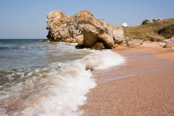 Дикие пляжи Азовского моря