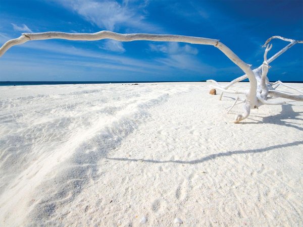 White Sand Beach - Уайт Сэнд Бич - пляж белый песок