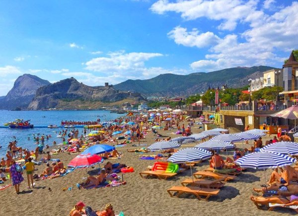 Судак Крым пляж