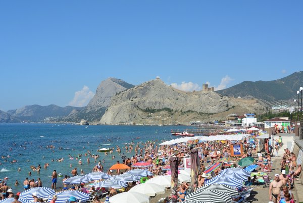 Судак Центральный пляж