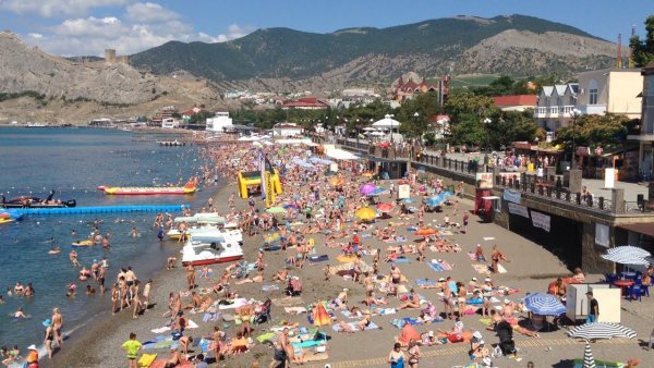 Судак Крым пляж