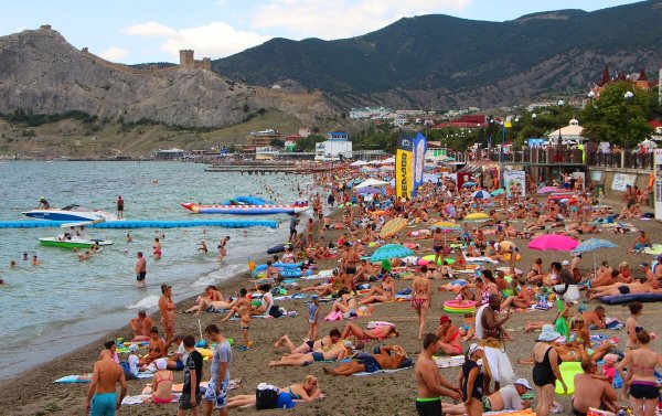 Пляжи в г Судак Крым