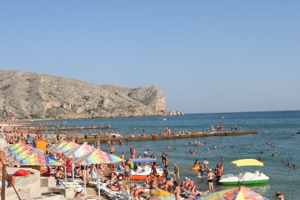Судак Крым пляж город