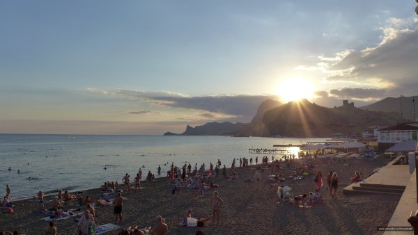 Судак Центральный пляж