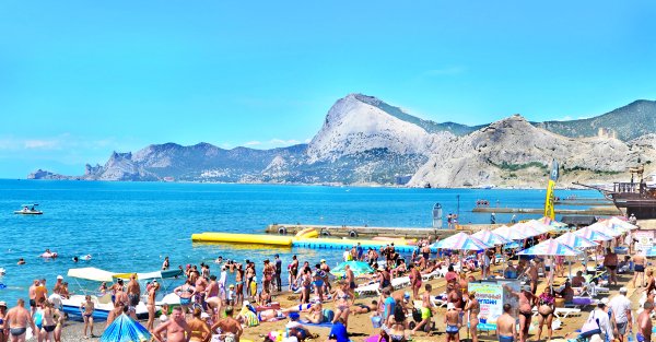 Судак Центральный пляж