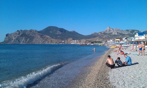 Судак Центральный пляж