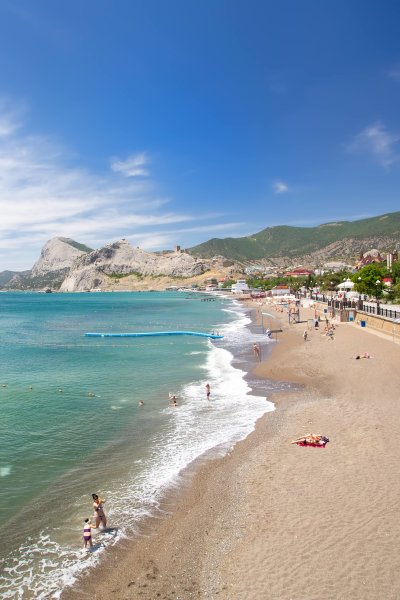 Судак Крым пляж