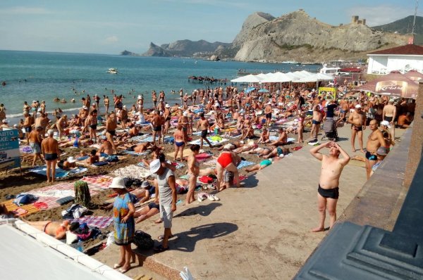 Судак Центральный пляж 2021