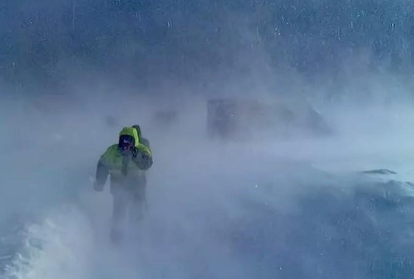 Сильная метель