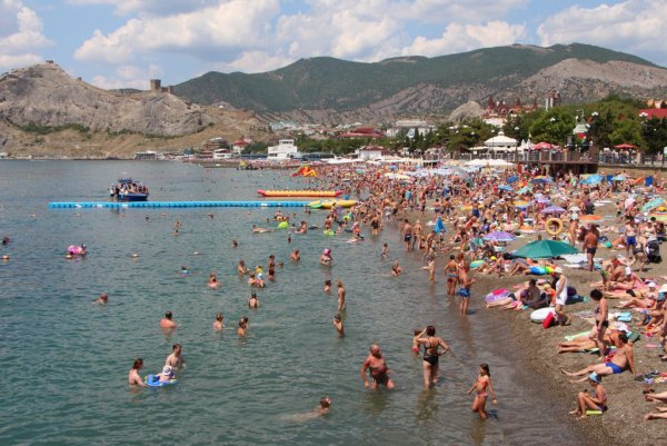 Судак Крым пляж